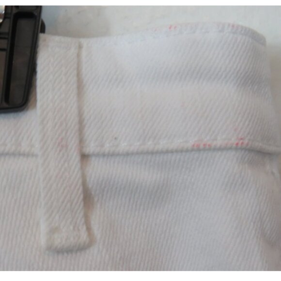 AG Adriano Goldschmied Size 32 The Lana Wide Leg Trouser Pants White High Rise - Picture 7 of 9